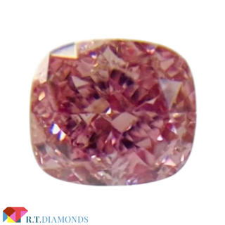 FANCY VIVID PURPLISH PINK 0.166ct X(その他)