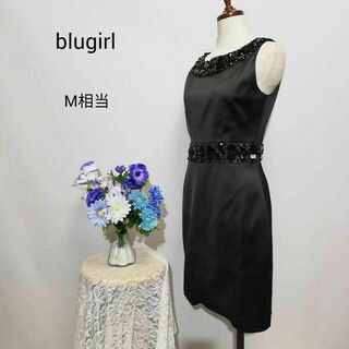 blugirl 極上美品　ドレス　ワンピース　パーティー　黒色　М相当(ナイトドレス)