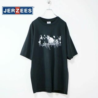 JERZEES - JERZEES "simplekill" バンドTee ブラック XL
