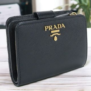 プラダ(PRADA)のプラダ PRADA 二折財布小銭入付き レディース 1ML018 QWA F0002 サフィアーノレザー財布(財布)