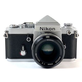 ニコン F2 アイレベル シルバー ＋ Ai NIKKOR 50mm F2 中古(フィルムカメラ)