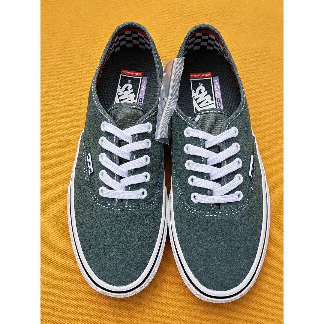 AUTHENTIC（VANS）(オーセンティック)のバンズ VANS SKATE AUTHENTIC 27,0cm Green メンズの靴/シューズ(スニーカー)の商品写真