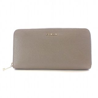 フルラ(Furla)のフルラ BABYLON バビロン 長財布 レザー ゴールドカラー金具 グレー(財布)