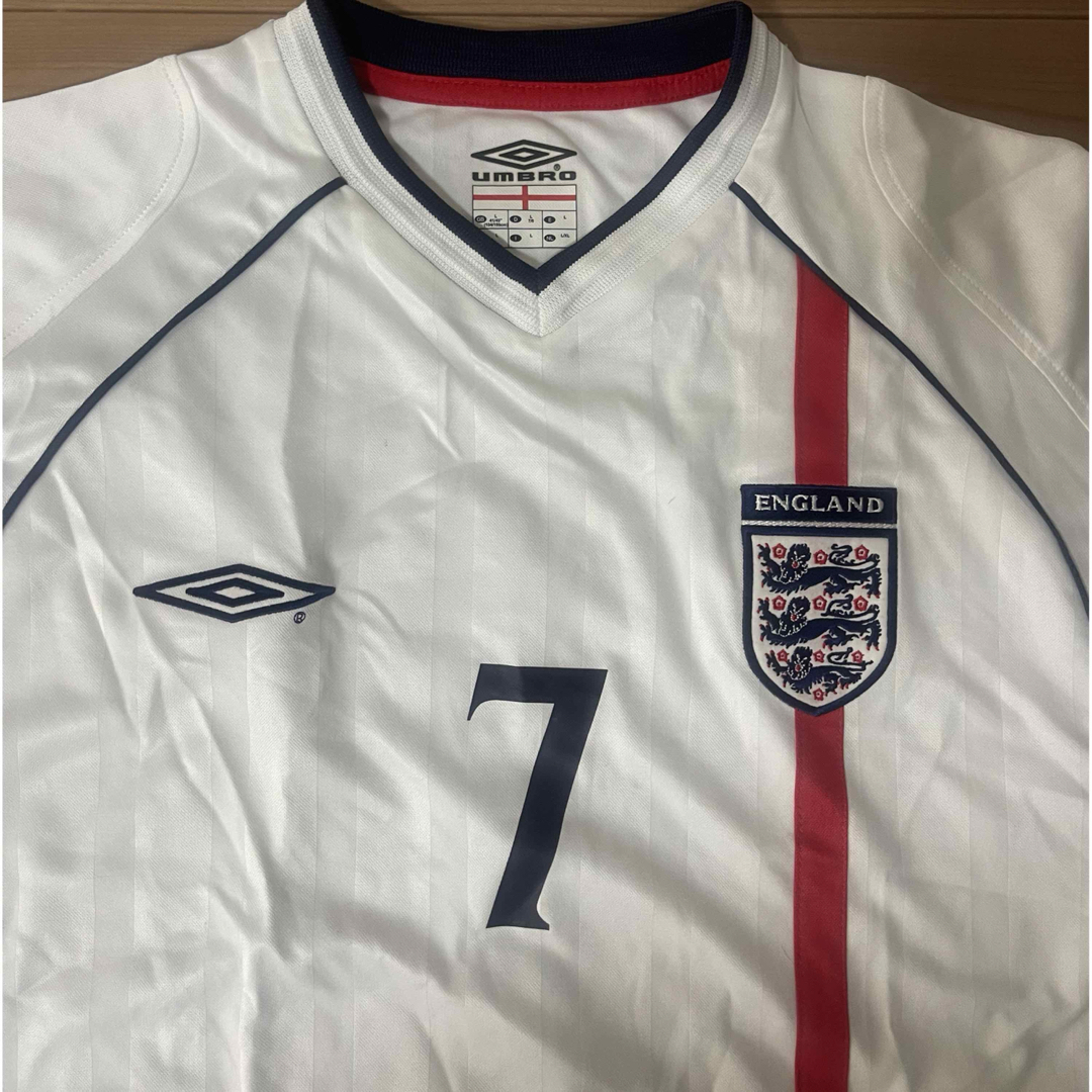 新品 イングランド代表 ベッカム アンブロ ユニフォーム 日韓 新品 イングランド代表 ベッカム アンブロ ユニフォーム 日韓