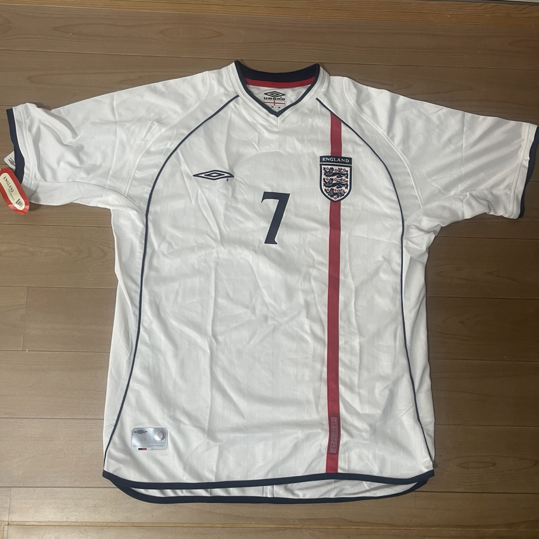 新品 イングランド代表 ベッカム アンブロ ユニフォーム 日韓 新品 イングランド代表 ベッカム アンブロ ユニフォーム 日韓