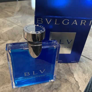 ブルガリ(BVLGARI)の【開封済】ブルガリ　ブループールオム　100ml(香水(男性用))