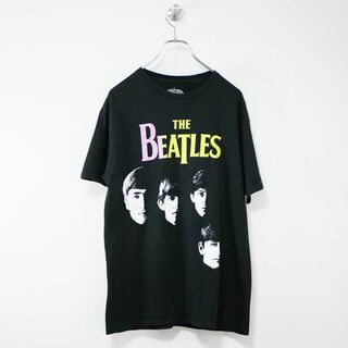 ヴィンテージ(VINTAGE)のThe Beatles 20s バンドTee ブラック M(Tシャツ/カットソー(半袖/袖なし))