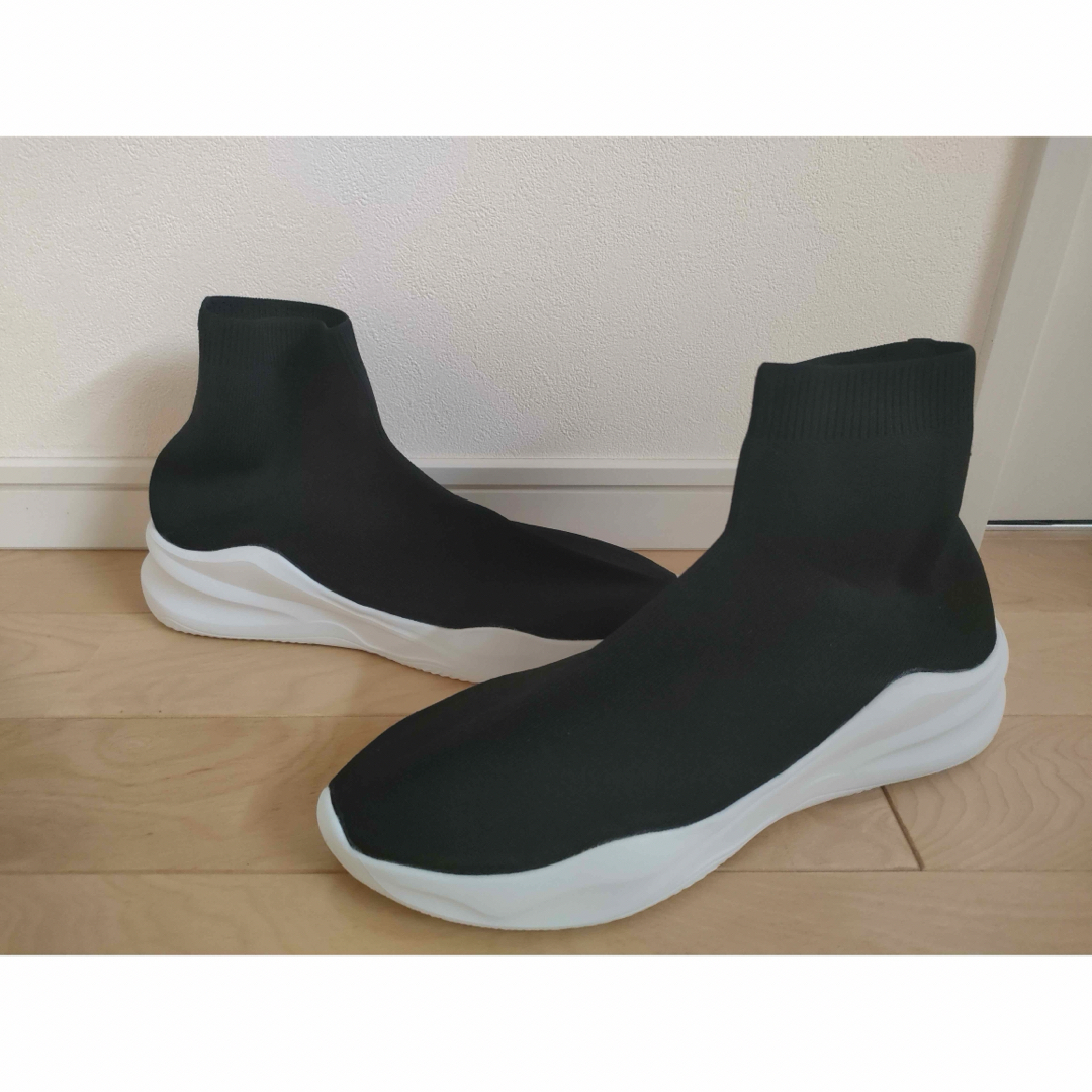 新品未使用　ADRER ハイソールソックススニーカー XLサイズ　27.5cm メンズの靴/シューズ(スニーカー)の商品写真