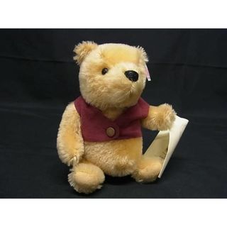 シュタイフ(Steiff)の■新品■未使用■ Steiff シュタイフ 680090 Wihhie the Pooh くまのプーさん 2001年限定 ウール×コットン ぬいぐるみ イエロー系 AV8901(ぬいぐるみ)