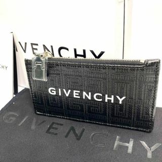 ジバンシィ(GIVENCHY)の【新品】GIVENCHY ジバンシー　フラグメントケース　ロゴ入り　レザー(名刺入れ/定期入れ)