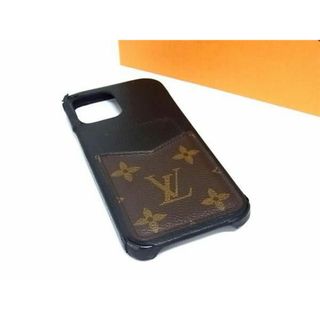 ルイヴィトン(LOUIS VUITTON)のLOUIS VUITTON ルイヴィトン M80080 モノグラム バンパー iPhone12/12Pro対応 アイフォンケース スマホケース ブラック系 DA6954 (その他)