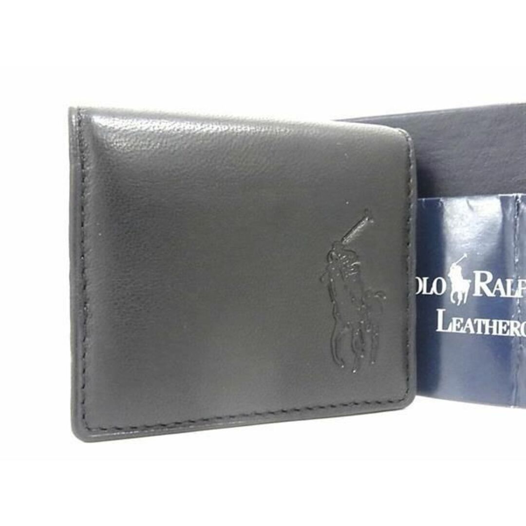 POLO RALPH LAUREN - ■新品■未使用■ POLO RALPH LAUREN ポロラルフローレン レザー コインケース コインパース 小銭入れ メンズ ブラック系 BK0879