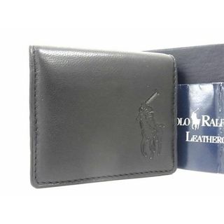 ポロラルフローレン(POLO RALPH LAUREN)の■新品■未使用■ POLO RALPH LAUREN ポロラルフローレン レザー コインケース コインパース 小銭入れ メンズ ブラック系 BK0879 (その他)