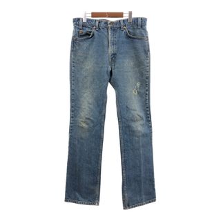 リーバイス(Levi's)の90年代 USA製 Levi's リーバイス 517 デニムパンツ ブルー (メンズ W34 L33) 中古 古着 Q7246(デニム/ジーンズ)