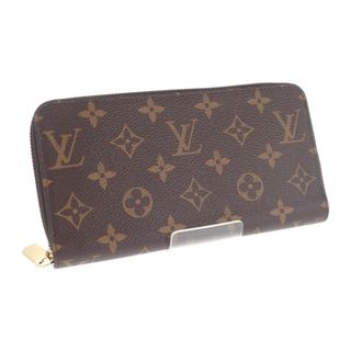 ルイヴィトン(LOUIS VUITTON)の【中古】【Sランク】LOUIS VUITTON ルイヴィトン ジッピー・ウォレット アルマニャック 長財布 ラウンド財布 M42616 モノグラム ブラウン【ISEYA】(財布)