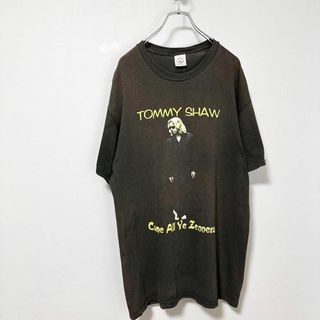 デルタ(DELTA)のDELTA 90s  "TOMMY SHAW" バンドTee ブラック L(Tシャツ/カットソー(半袖/袖なし))