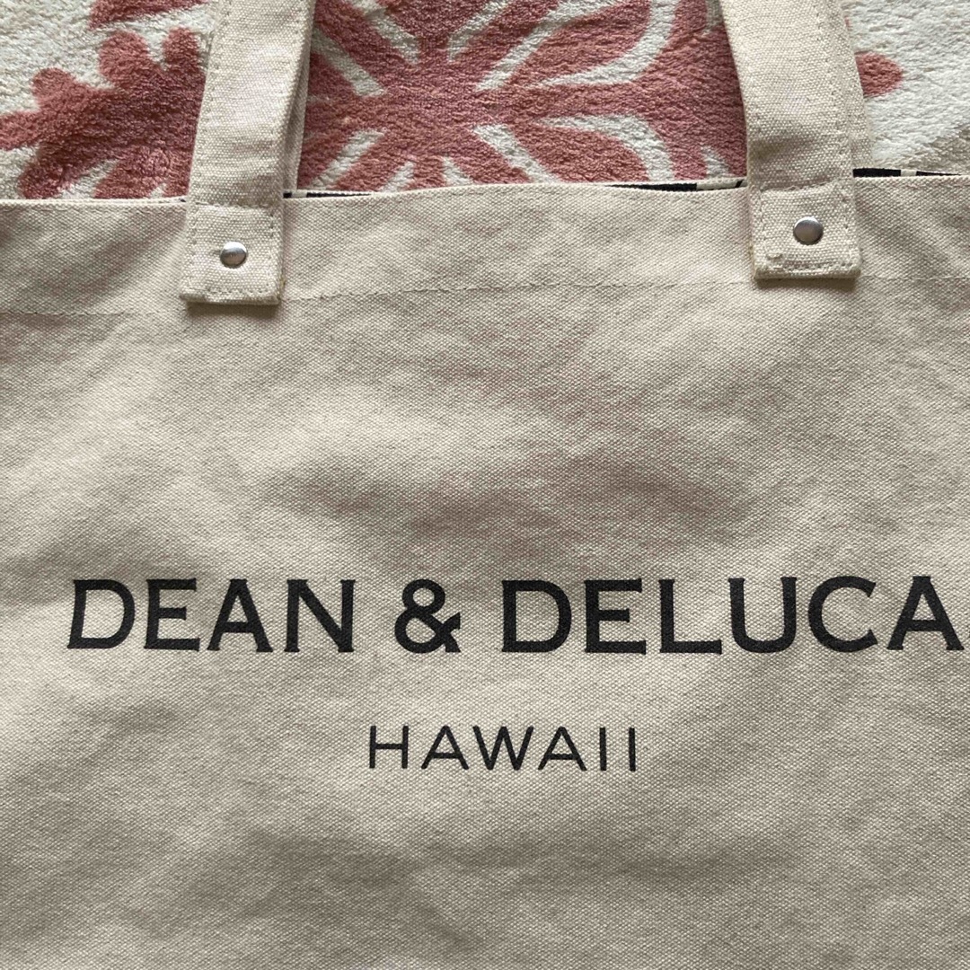 DEAN & DELUCA(ディーンアンドデルーカ)のDEAN &DELUCA  HAWAII  バッグ/ハイビス柄 レディースのバッグ(トートバッグ)の商品写真