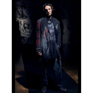 ヨウジヤマモトプールオム(Yohji Yamamoto POUR HOMME)のヨウジヤマモト 21ss リネンジャケット(テーラードジャケット)