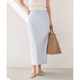 ドゥーズィエムクラス(DEUXIEME CLASSE)のDeuxieme Classe *stretch twill スカート 36(ロングスカート)