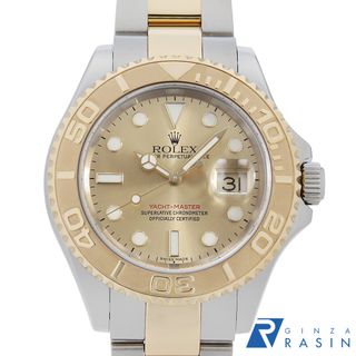 ロレックス(ROLEX)のロレックス ヨットマスター 16623 シャンパン D番 メンズ 中古 腕時計(腕時計(アナログ))