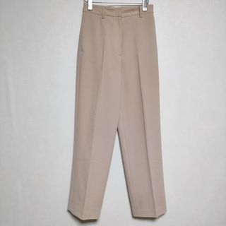 ビューティアンドユースユナイテッドアローズ(BEAUTY&YOUTH UNITED ARROWS)のH BEAUTY&YOUTH DOUBLE CLOTH TAPERED PANTS 定価23100円 パンツ ピンク レディース エイチビューティアンドユース【中古】4-0509G∞(その他)