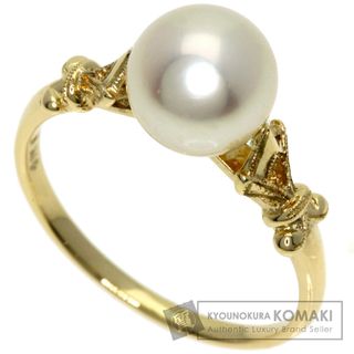 ミキモト(MIKIMOTO)のMIKIMOTO パール 真珠 リング・指輪 K14YG レディース(リング(指輪))