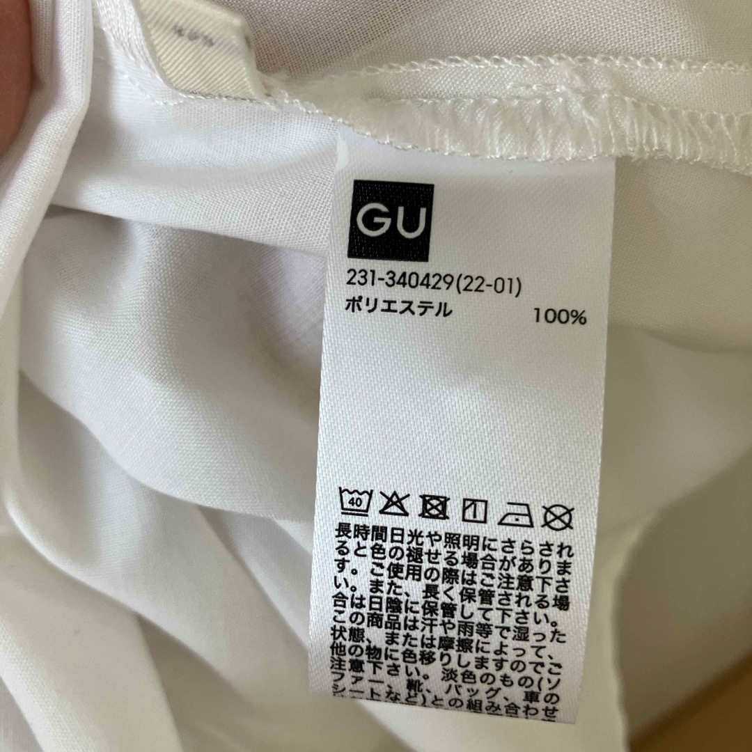 GU(ジーユー)のGU 半袖ブラウス レディースのトップス(シャツ/ブラウス(半袖/袖なし))の商品写真