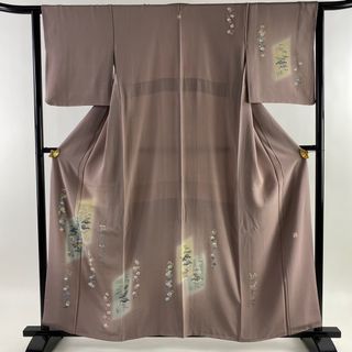 訪問着 身丈160cm 裄丈64cm 正絹 美品 逸品 【中古】(着物)