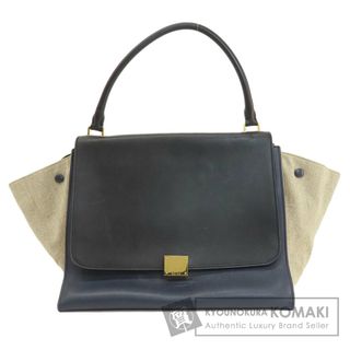 セリーヌ(celine)のCELINE トラペーズ トートバッグ レザー キャンバス レディース(トートバッグ)