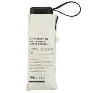 ダブルピーシー(Wpc.)の wpc 晴雨兼用 折りたたみ傘 ZA003 ホワイト(傘)