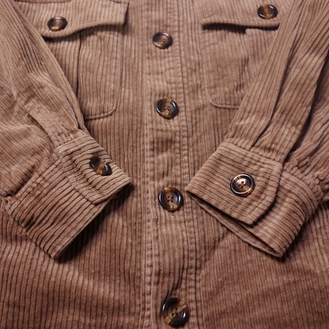 WEGO(ウィゴー)のフリーサイズ コーデュロイシャツジャケット WEGO STANDARD LO39 メンズのジャケット/アウター(その他)の商品写真