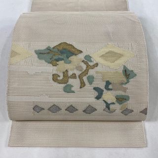 名古屋帯 秀品 正絹 【中古】(帯)