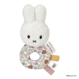 ミッフィー(miffy)のミッフィー　リトルダッチ　ベビー　ラトル　ガラガラ　おもちゃ　ファーストトイ(がらがら/ラトル)