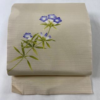 名古屋帯 美品 名品 正絹 【中古】(帯)