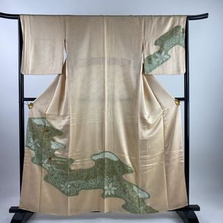 訪問着 身丈159cm 裄丈66cm 正絹 美品 秀品 【中古】(着物)