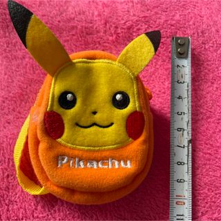 ポケモン(ポケモン)のポケモン ピカチュウ ミニリュック型ポーチ 小物入れ 小銭入 ポケットモンスター(キーホルダー)