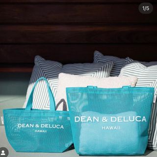 ディーンアンドデルーカ(DEAN & DELUCA)の【新品】 DEAN&DELUCA ハワイ限定 メッシュ トートバッグ Ｌ(トートバッグ)