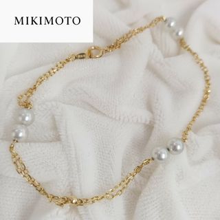 MIKIMOTO - (Y041603)MIKIMOTO K18 ブレスレット 真珠 パール ミキモト