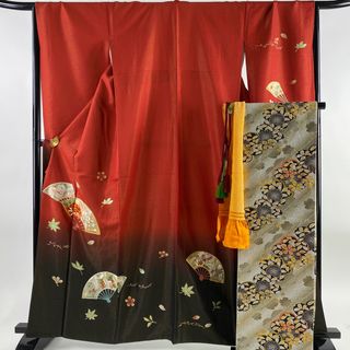 振袖 身丈163cm 裄丈68cm 正絹 美品 秀品 【中古】(着物)