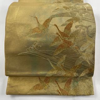 袋帯 名品 六通 正絹 【中古】(帯)