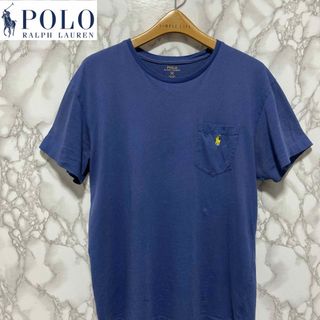 ポロラルフローレン(POLO RALPH LAUREN)のPOLO RALPH LAUREN ラルフローレン　tシャツ　水色　Mサイズ(Tシャツ/カットソー(半袖/袖なし))