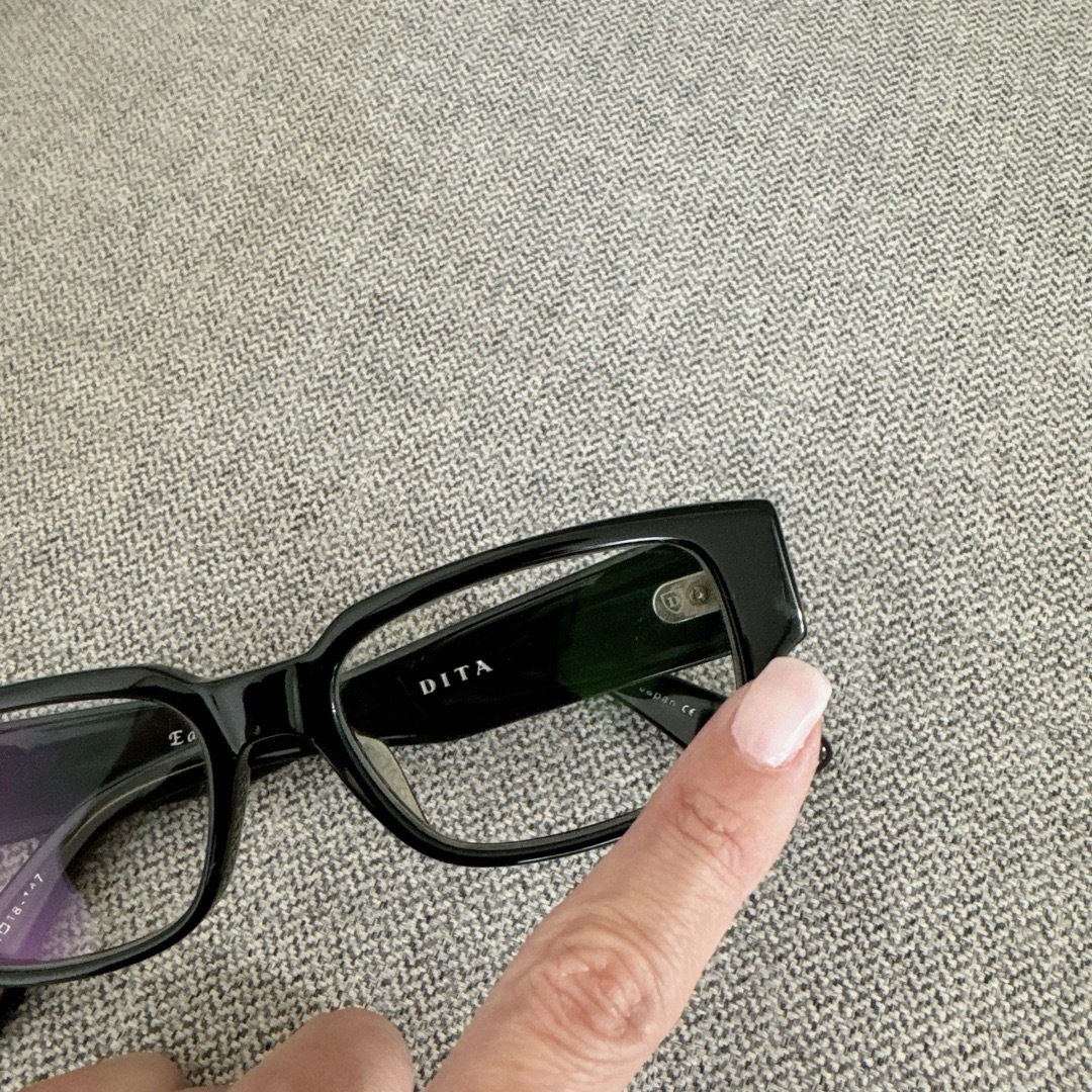 DITA(ディータ)のDITA ディータ 黒縁 メガネ 眼鏡 黒 ブラック DRX-2026A−52 メンズのファッション小物(サングラス/メガネ)の商品写真