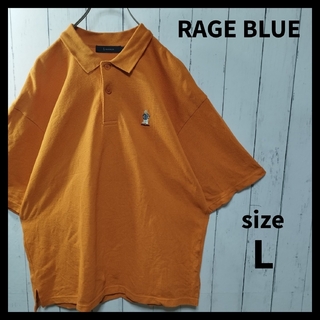 RAGEBLUE - 【RAGE BLUE】Onepoint Teddy Polo Shirt