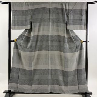 小紋 身丈156cm 裄丈66cm 正絹 秀品 【中古】(着物)