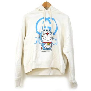 グッチ(Gucci)のグッチ×ドラえもん プルオーバーパーカー 646953 XS アイボリー系(パーカー)