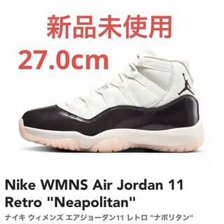 ジョーダン(Jordan Brand（NIKE）)の【新品未使用】Nike WMNS AJ11 Retro 27.0㎝ ナポリタン(スニーカー)