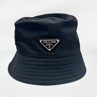 PRADA - 【正規品・極美品✨】プラダ Re-Nylon バケットハット ブラック 黒　S