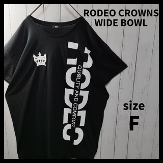 ロデオクラウンズワイドボウル(RODEO CROWNS WIDE BOWL)の【RODEO CROWNS】Oversize Print Tee　D1084(Tシャツ/カットソー(半袖/袖なし))