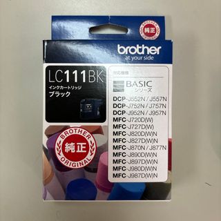 ブラザー(brother)のbrother インクカートリッジ LC111BK 1色(その他)