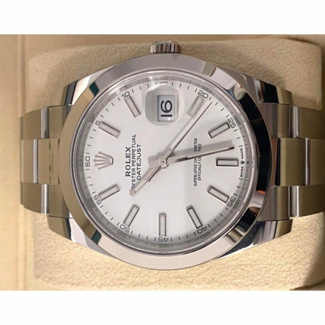 【再出品分】A ロレックス デイトジャスト41 126300 メンズの時計(腕時計(アナログ))の商品写真